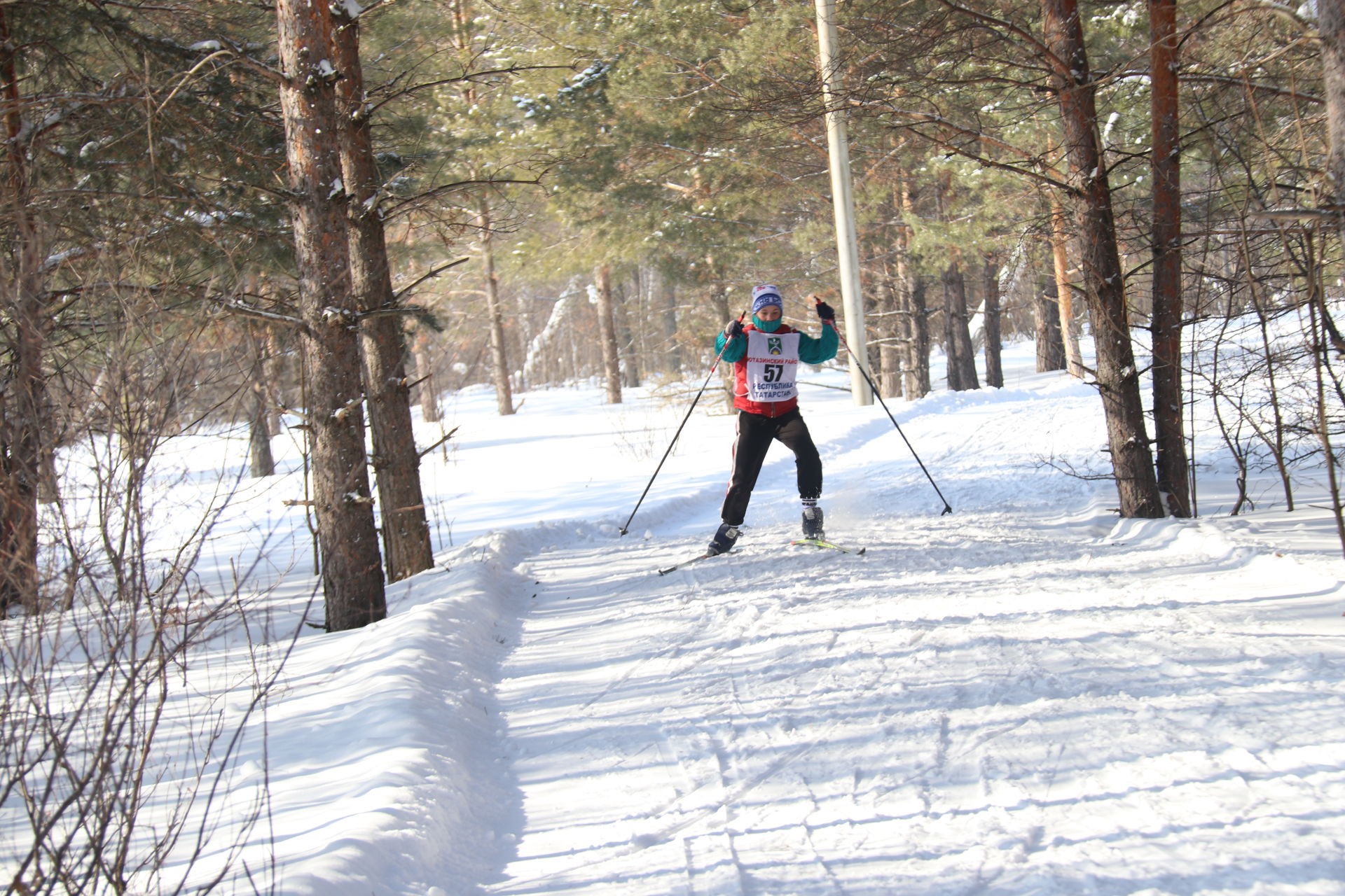 Ютазинские лыжники – наперегонки с ветром
