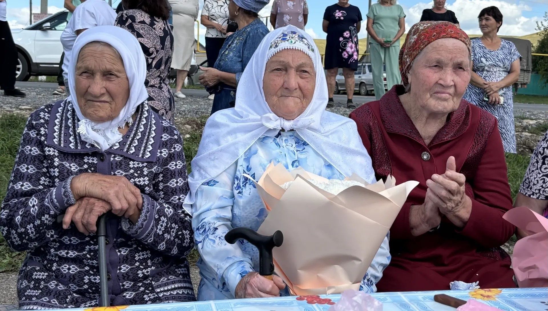 В селе Акбаш прошла встреча с населением