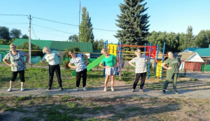 Бодрость духа и гибкость тела: в Подгорновском СДК прошел «Час гимнастики»