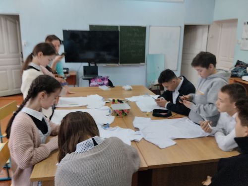 В Байрякинской школе прошло творческое мероприятие в рамках программы «Пушкинская карта»