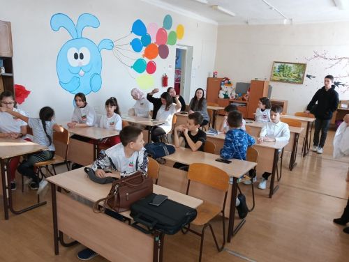 Ютазинские волонтеры «Лига активистов» встретились с представителем фонда «БлагоДарение»