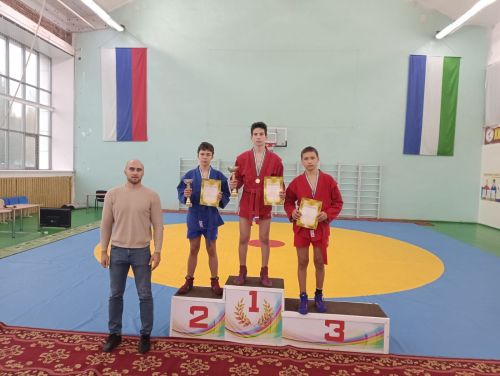 Самбист СШ «Олимп» вновь на пьедестале