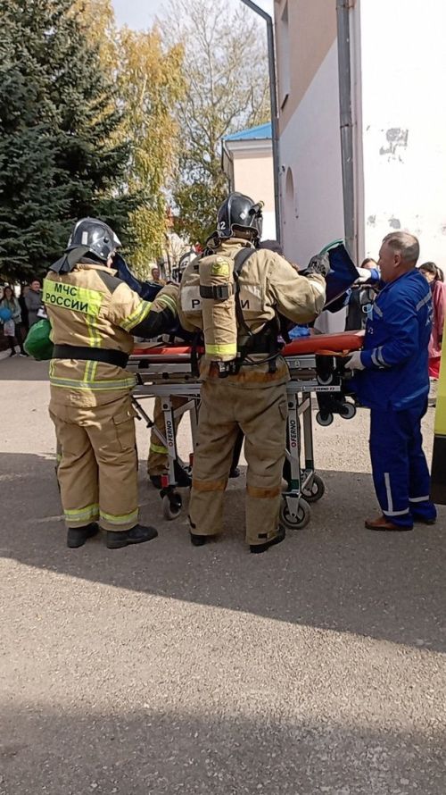 Всероссийские штабные учения по гражданской обороне состоялись сегодня в Уруссу на территории СОШ №2