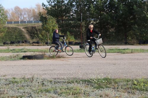 Ютазинские пенсионеры состязались на велопробеге
