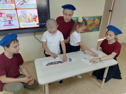 Дружина «Юные пожарные» провела беседу - игру по пожарной безопасности