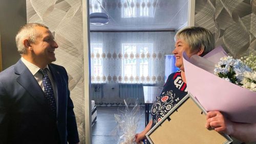 Глава Лаишевского района передал поздравления от сыновей матерям мобилизованных бойцов