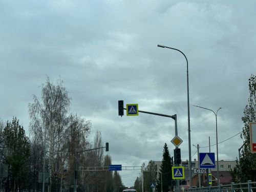 В поселке Уруссу скоро заработает первый светофор!