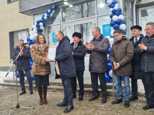 У наших коллег - обновленное здание