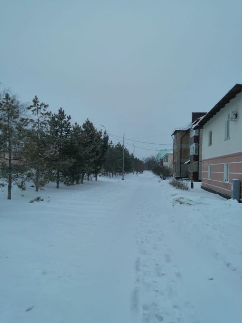 Уруссинцы и снегоуборочная техника дождались снега
