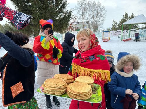 Детсадовцы встретили Масленицу