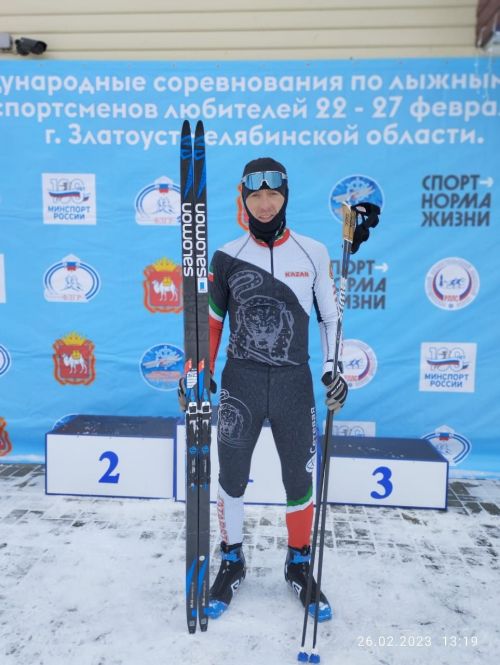 Достойно выступил на первенстве России