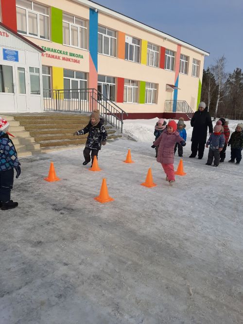 «Веселые старты» прошли в Дым-Тамакском детском саду