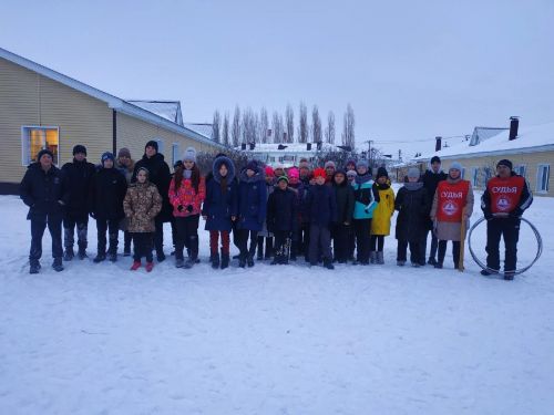 В коррекционной школе - интернат прошла эстафета «Зимние забавы»