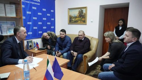 В общественной приемной «Единой России» прошел прием граждан по личным вопросам