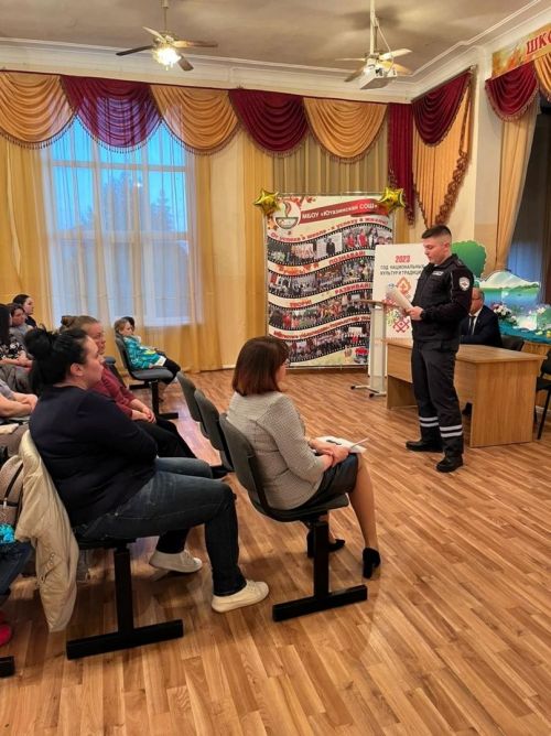«Живое» родительское собрание прошло в Ютазинской школе