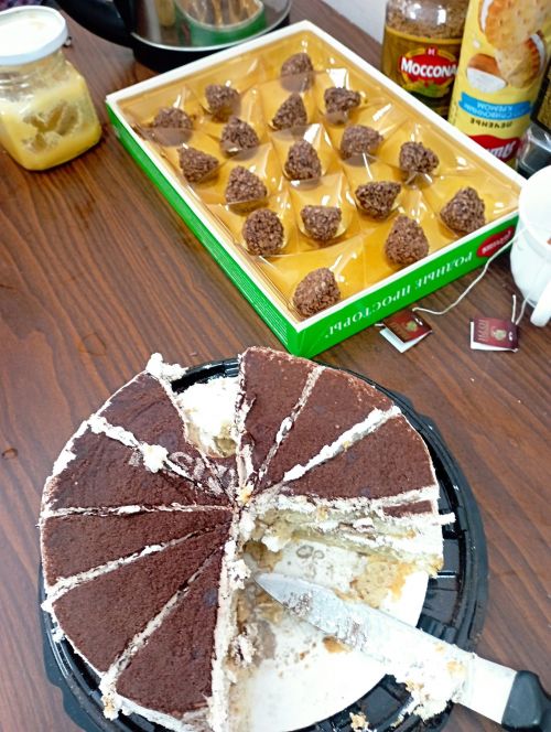 Чай с вкусняшками от наших подписчиков