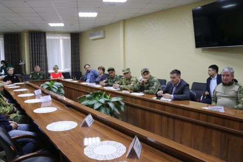 Мобилизованные – у главы района