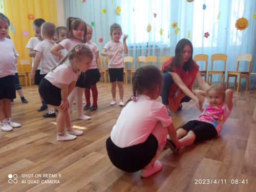 В детском саду №4 состоялась эстафета «Звездочки ГТО»