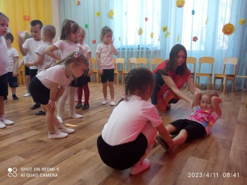 В детском саду №4 состоялась эстафета «Звездочки ГТО»