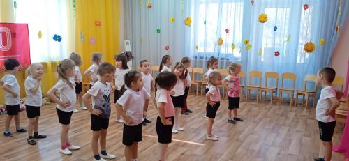 В детском саду №4 состоялась эстафета «Звездочки ГТО»