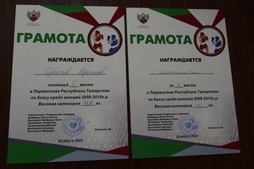 Уруссинские боксеры завоевали золото