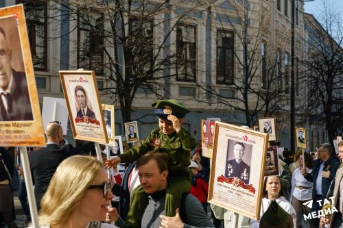 Жители РТ  могут распечатать в МФЦ фотографию для «Бессмертного полка»