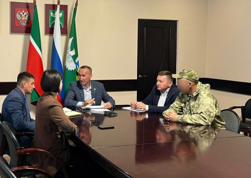 Глава района встретился с родственниками мобилизованных