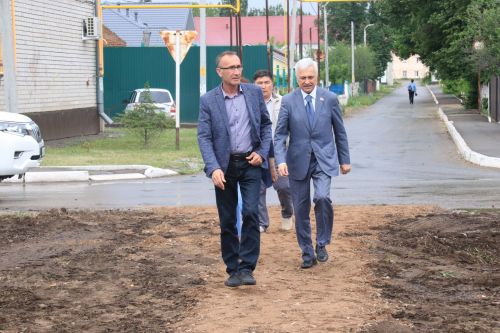 Наш район с рабочим визитом посетил депутат Госдумы