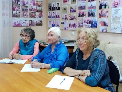 Обучающий семинар прошел в обществе Совета ветеранов