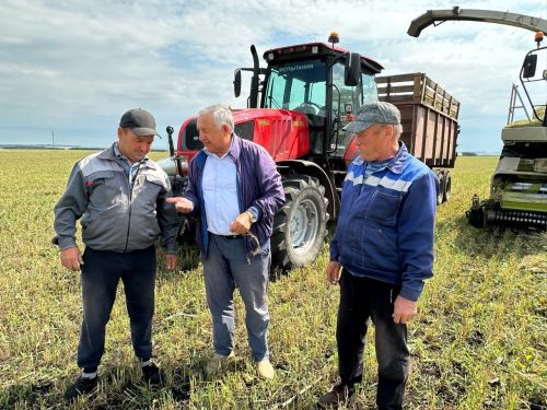 Все  районы Татарстана приступили к уборке