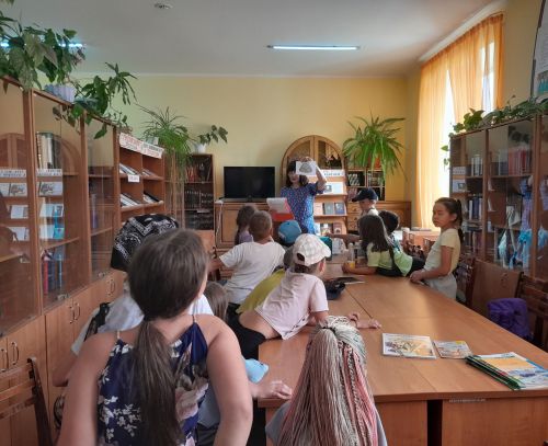 Мероприятие «Книга + я, даже летом мы друзья» прошло в Центральной районной библиотеке