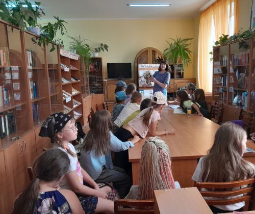 Мероприятие «Книга + я, даже летом мы друзья» прошло в Центральной районной библиотеке