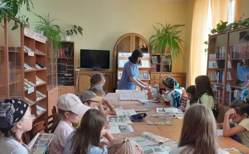 Мероприятие «Книга + я, даже летом мы друзья» прошло в Центральной районной библиотеке
