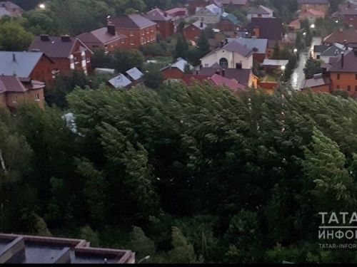 В Татарстане идут восстановительные работы после сильнейшего  урагана