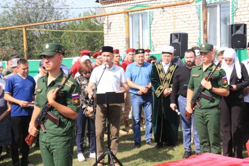 Жители Ютазинского района попрощались с погибшим в ходе СВО земляком