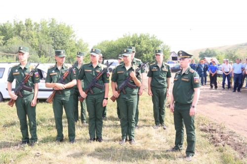 Жители Ютазинского района попрощались с погибшим в ходе СВО земляком