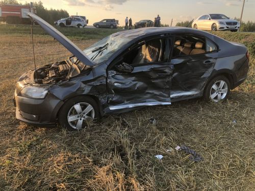 9 августа по вине пьяного водителя произошла авария
