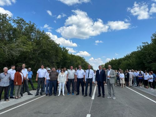 Заслуженные награды — строителям моста через реку Дымка