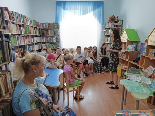 В Центральной детской библиотеке для детей придомовых лагерей была проведена экологическая викторина «Край, родимый край...»