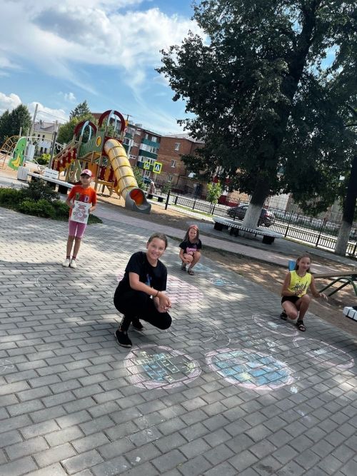 В парке «Семейный» прошла интеллектуально-игровая программа, организованная работниками РДК
