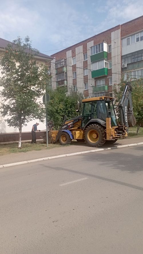 Благоустройство двора в Уруссу
