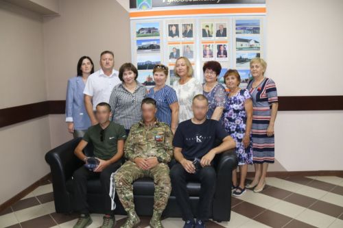 Руководство района встретилось с мобилизованными ребятами
