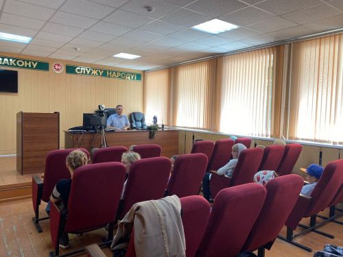 Ребята дворового лагеря побывали с экскурсией в отделе МВД