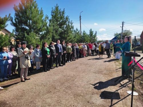 Сегодня в селе Абсалямово распахнул свои двери модульный фельдшерско-акушерский пункт