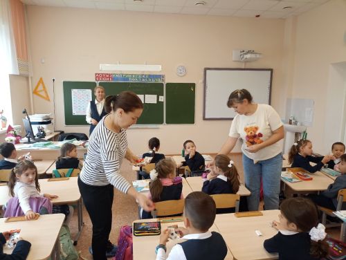 Профилактические беседы с первоклассниками в рамках акции «Внимание — дети!»