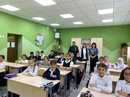 В Уруссинской начальной школе прошло мероприятие на тему «В школе дорожных наук»