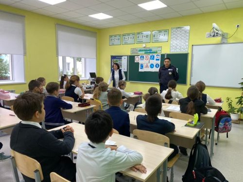 В Уруссинской начальной школе прошло мероприятие на тему «В школе дорожных наук»
