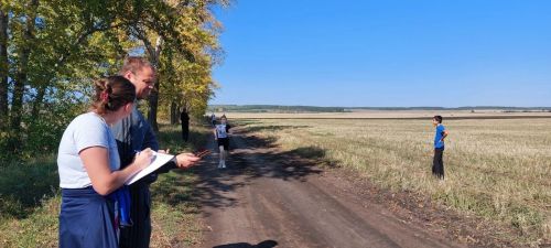 Возле с. Акса-Куль состоялись районные соревнования по Осеннему кроссу