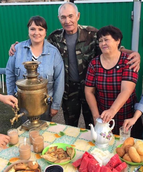 Комсомольцы села Абсалямово — на празднике улицы