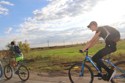 Осенний велопробег стал традиционным для уруссинцев
